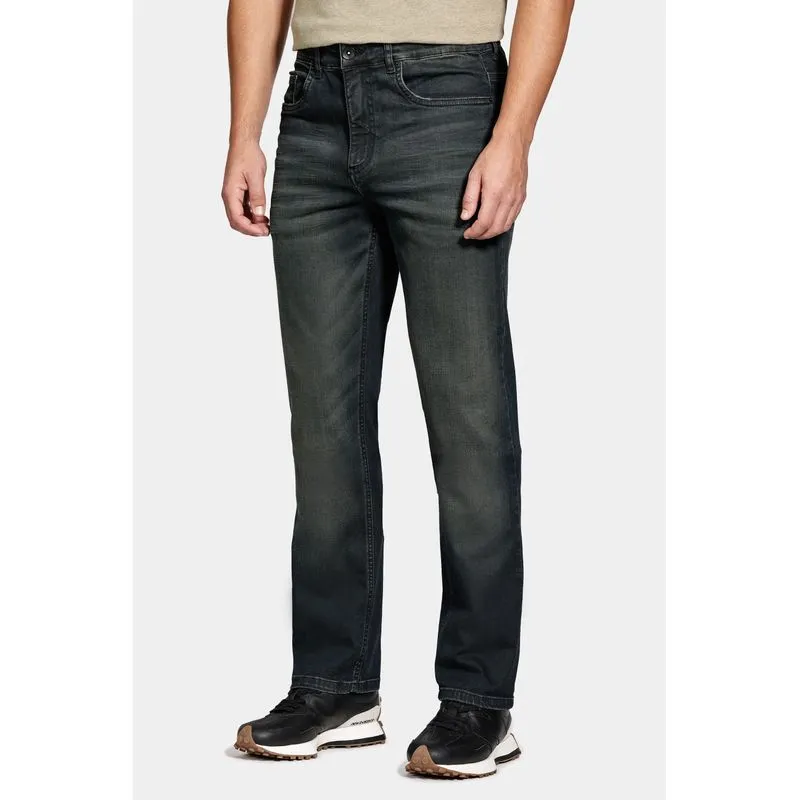 Calça Jeans Regular Flex Intense Azul Escuro - 52