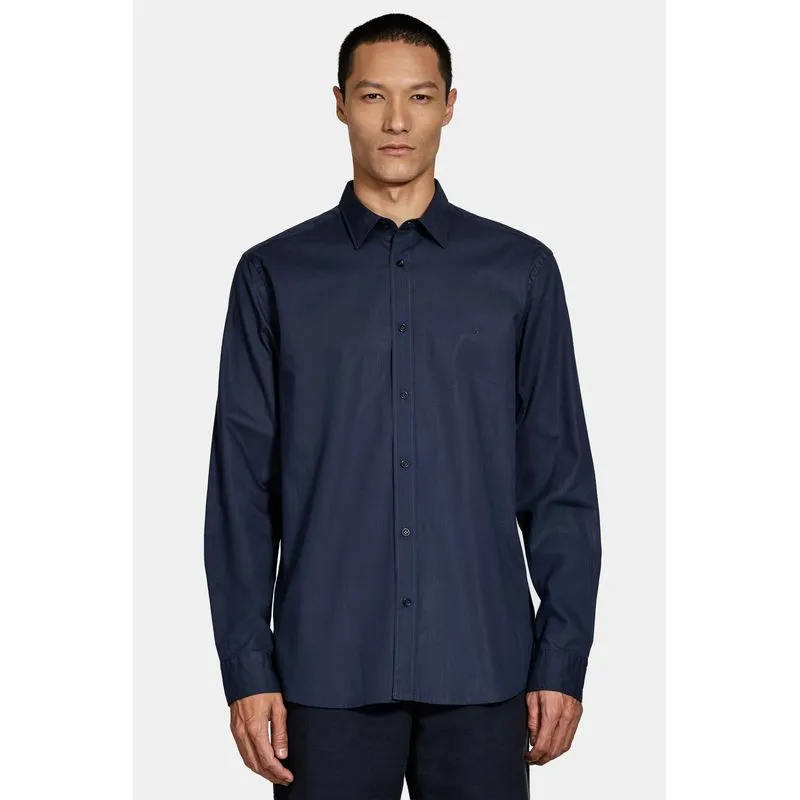 Camisa Manga Longa Slim Flamê Bosco Marinho - P