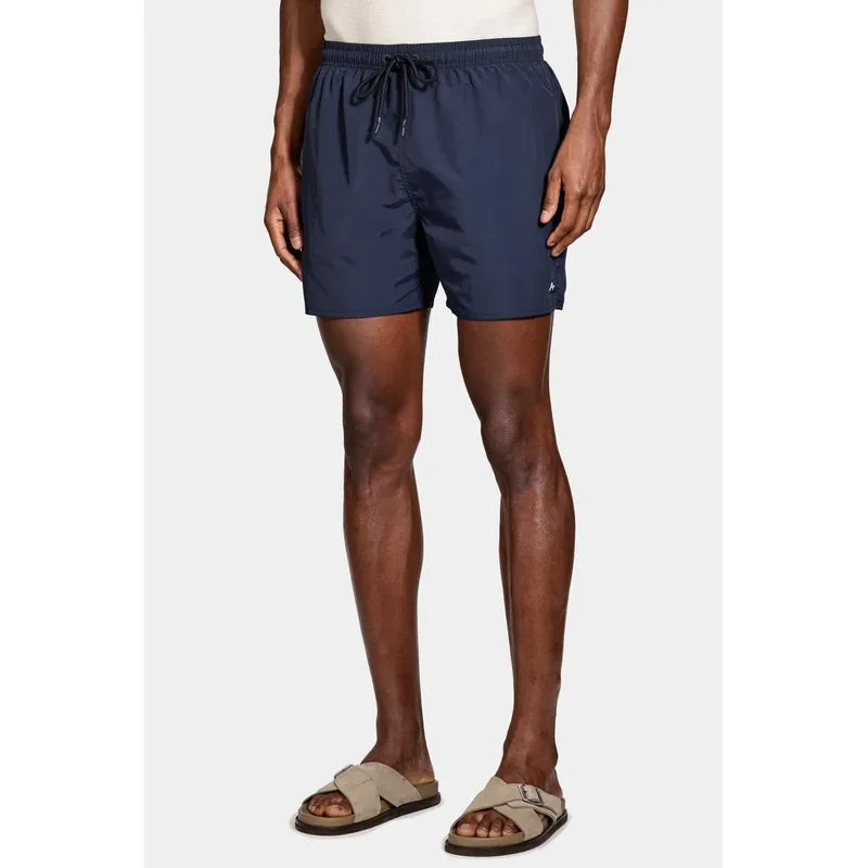 Shorts de Elástico Stop Básico Marinho - M