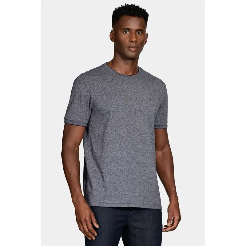 Camiseta Manga Curta Piquet Moline Navy - XXG