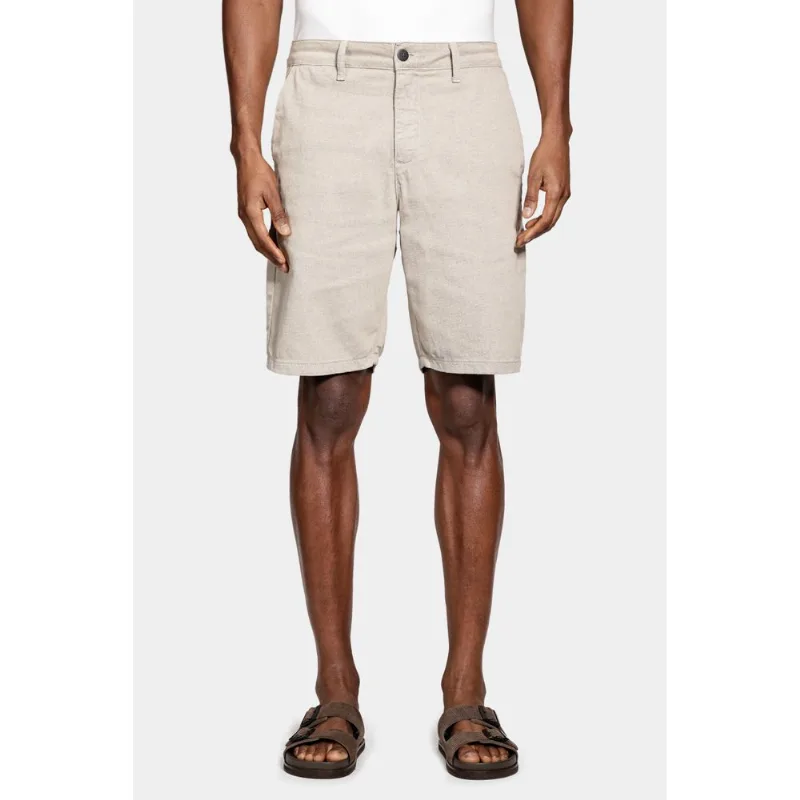 Bermuda Chino Algodão Moline Areia - 38