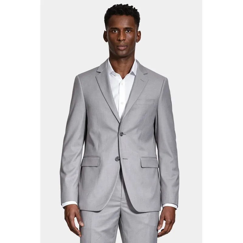 Costume Poliviscose Regular Cinza Claro - 62