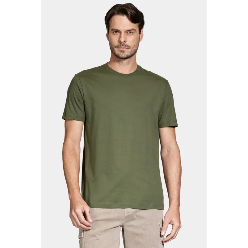 Camiseta Manga Curta Básica Militar 116 - GG