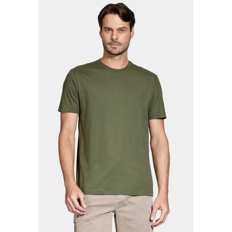 Camiseta Manga Curta Básica Militar 116 - P