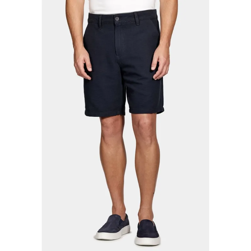 Bermuda Chino Classica Maquinetada Marinho - 54
