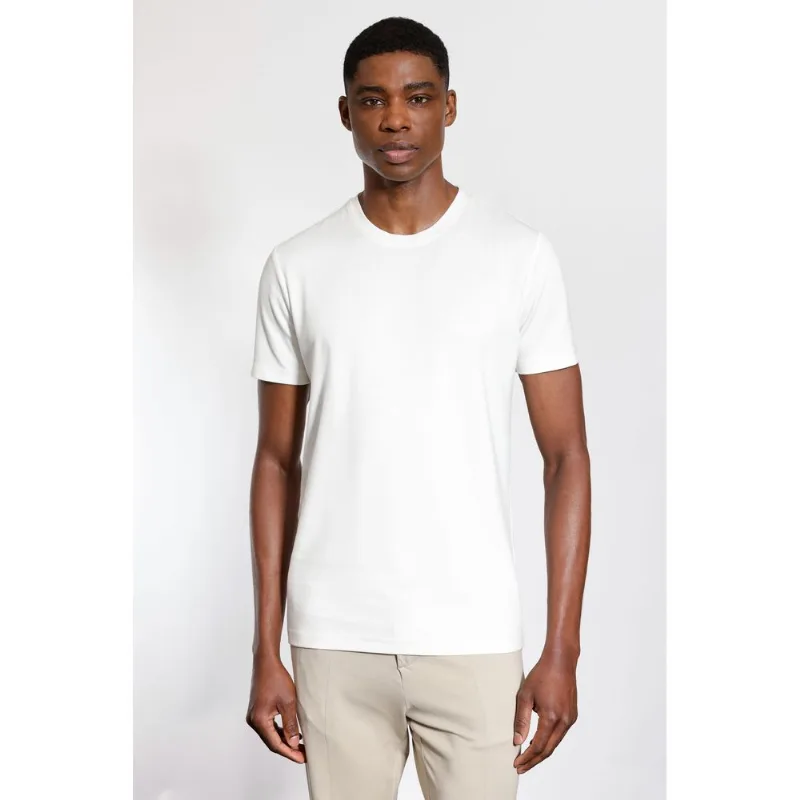 Camiseta Manga Curta Visco Everyday Off White - M