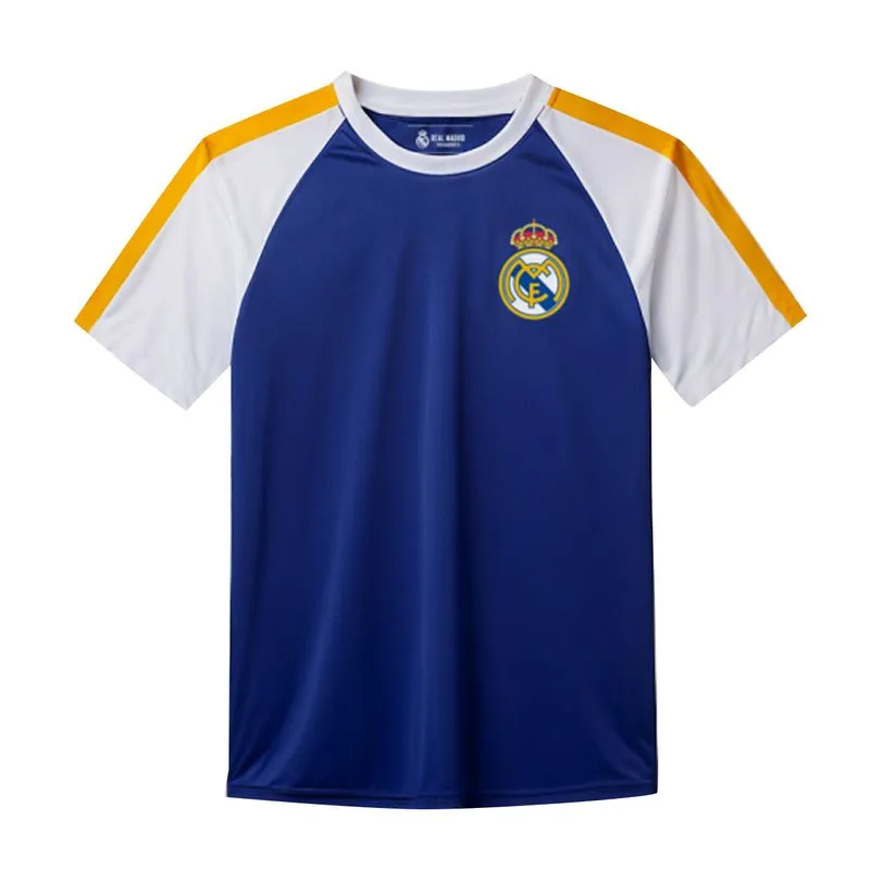 Camiseta Esportiva Balboa Real Madrid Azul Juvenil 18