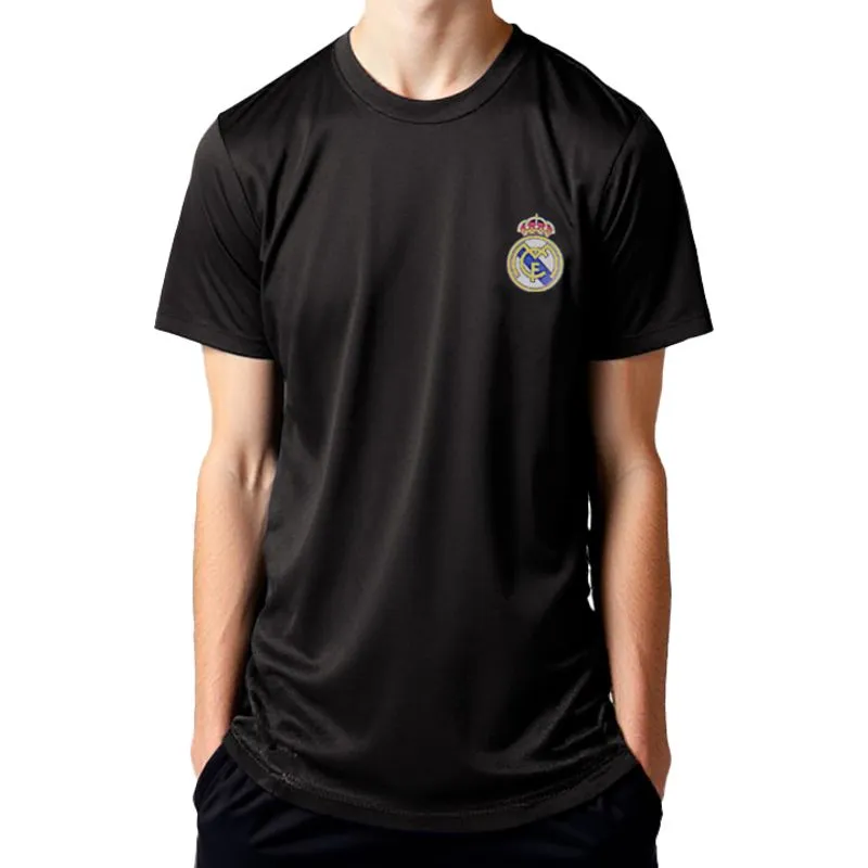 Camiseta Balboa Real Madrid Juvenil Preta 16