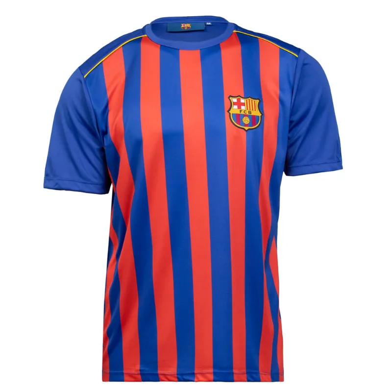 Camiseta Masculina Balboa Barcelona Azul/Vermelho - P