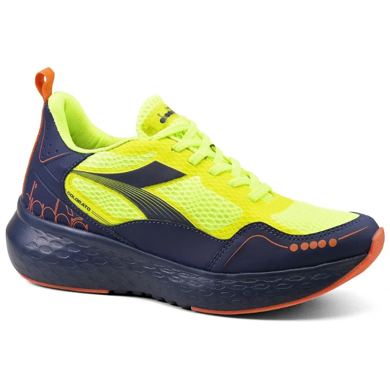 Tênis Corrida Masculino Diadora Colorato Verde e Marinho 43