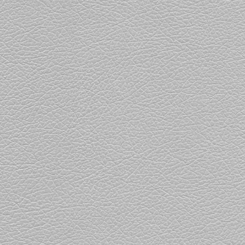 Poltrona Giratoria Opala Corino Branco Base Cromada - Drossi
