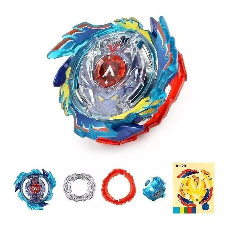 Maleta Com 8 Beyblades+ Lançador Corda+ Beylogger Completa