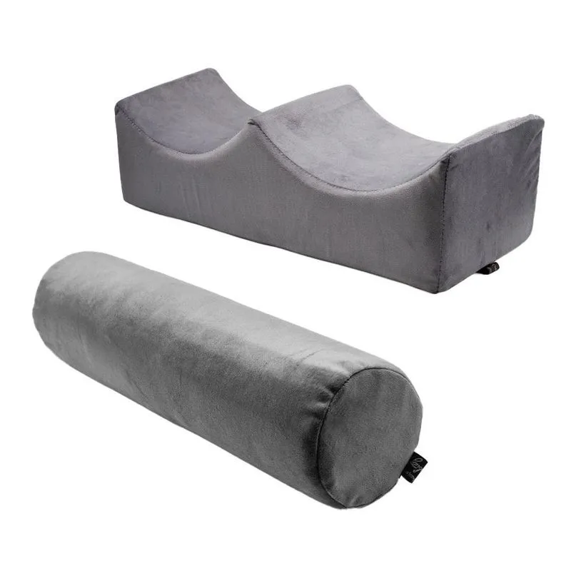 Kit Almofada Gluteoplastia + Rolo Lombar - Longevitech
