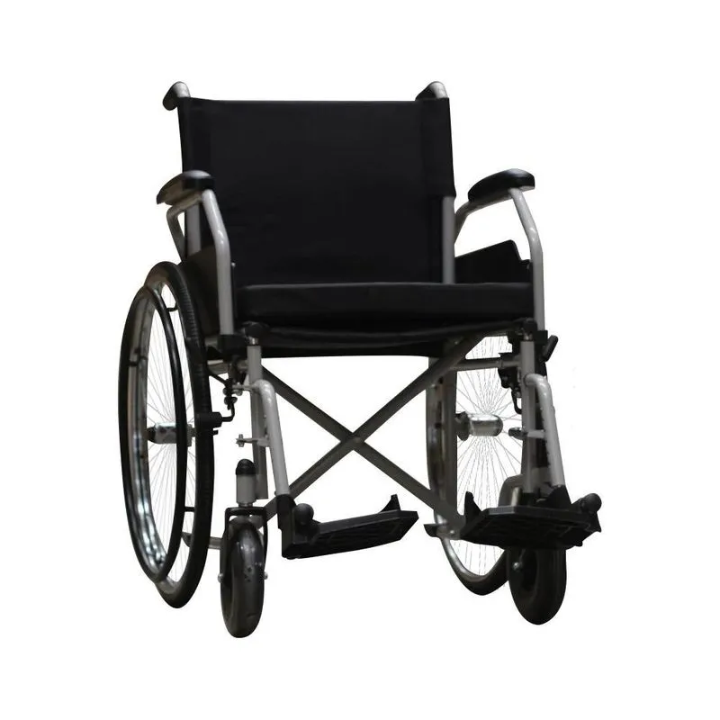 Cadeira De Rodas Pro9000 43cm Em Aco Ate 120kg Procirurgica