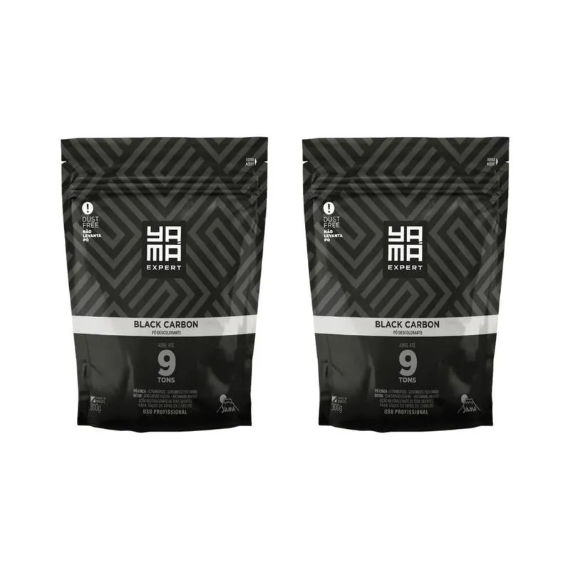 Po Descolorante Yama 300g Black Carbon-kit C/2un