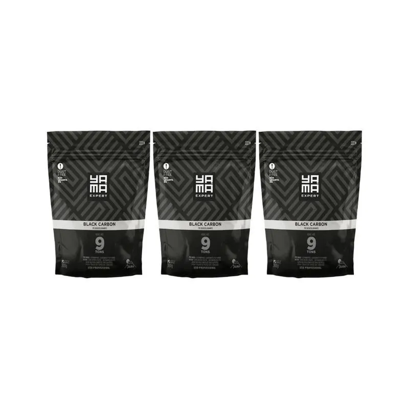 Po Descolorante Yama 300g Black Carbon-kit C/3un
