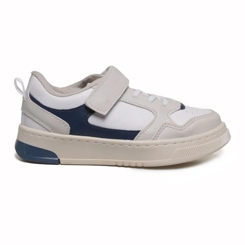 Tênis Casual Done Head Street Juvenil Branco BRANCO/MARINHO - 36