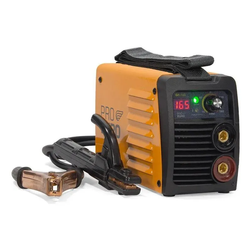 Solda Inversora Gp-165 A Pró Euro Completa Cor Laranja