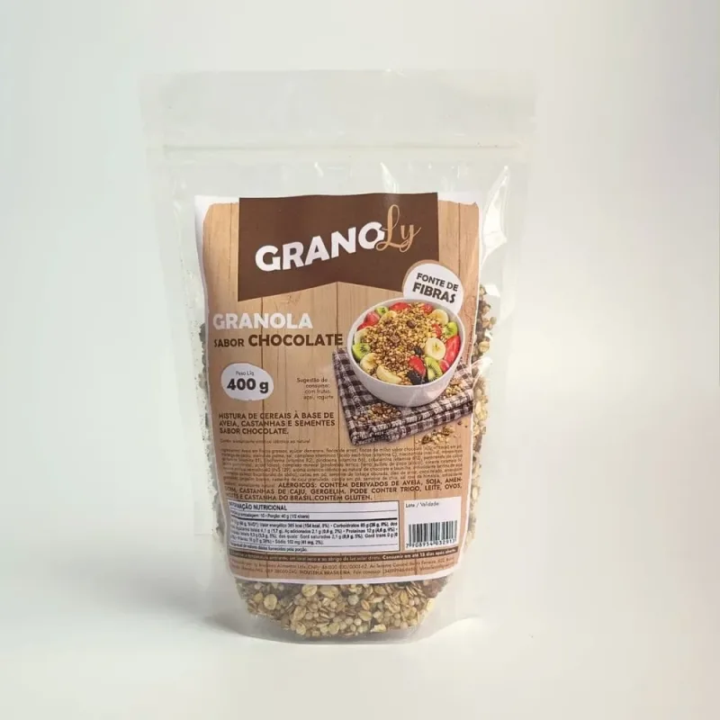 GRANOLA SABOR CHOCOLATE 400g