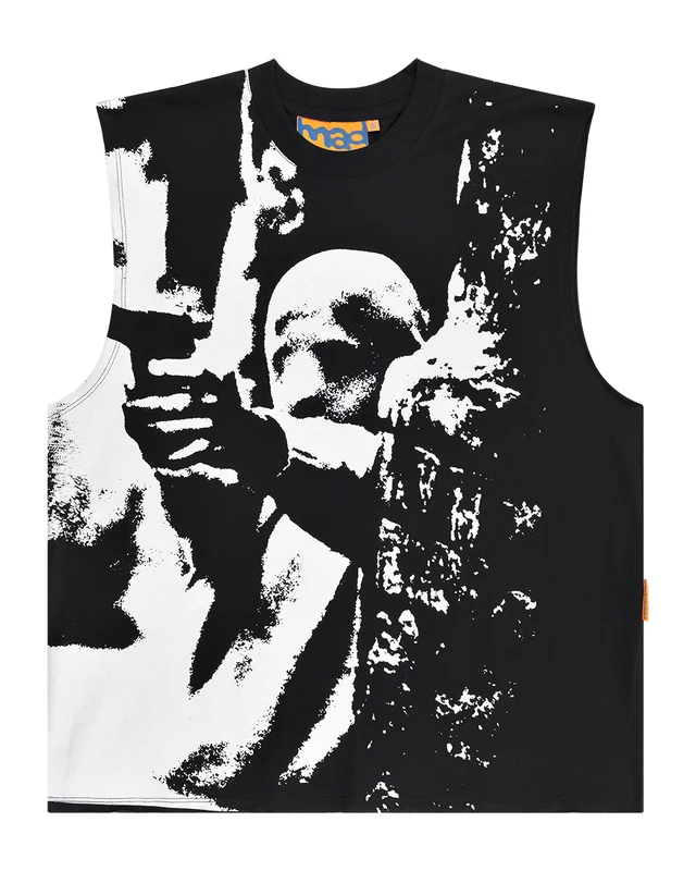 REGATA MUSCLE TEE MAD MAFIA (PRETO) XG