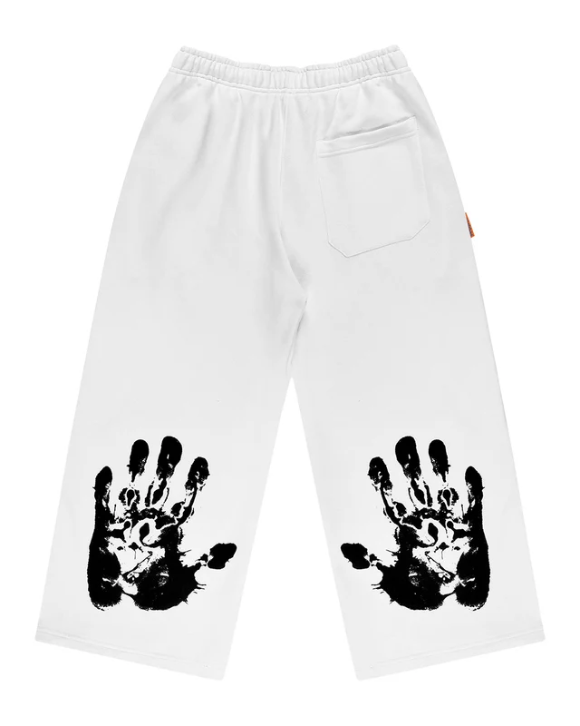 CALÇA MOLETOM KIT DNA (BRANCO) P