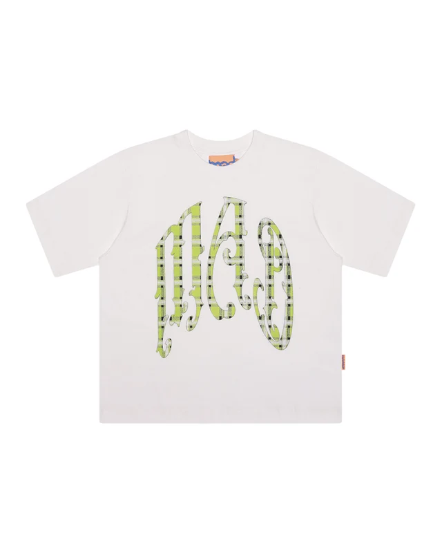 CAMISETA XADREZ VERDE (OFF WHITE) G