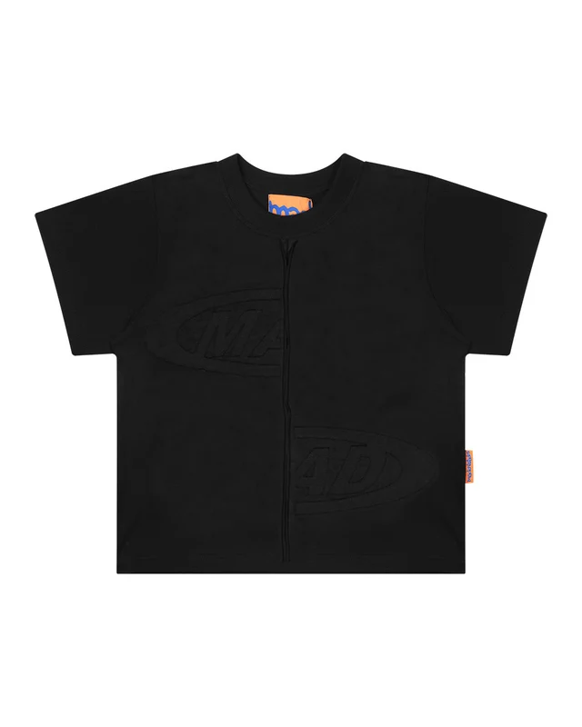 BABY TEE PORTAL BORDADO (PRETO) XG