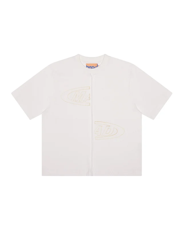 CAMISETA PORTAL BORDADO (OFF WHITE) M