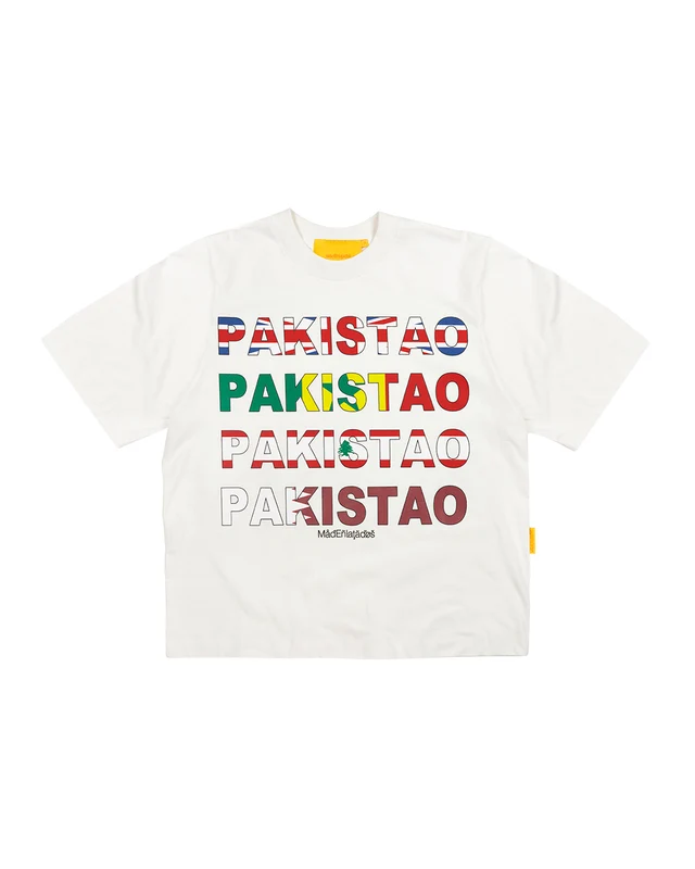 CAMISETA PAKISTÃO 2.0 (OFF WHITE) XGG