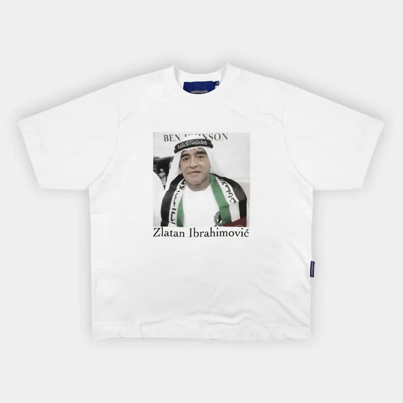 Camiseta Mad Zlatan Masculina - Masculino - Branco