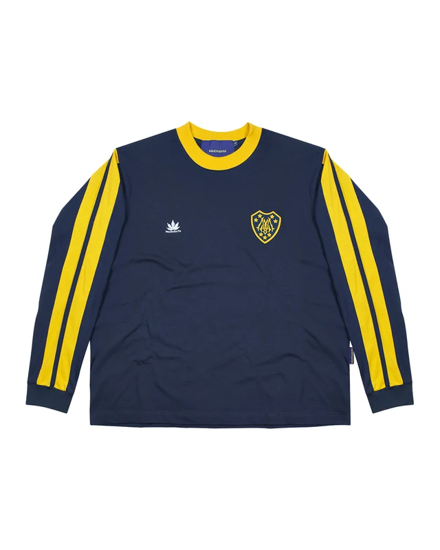 LONGSLEEVE 4 LISTRAS MUITO FORTE (MARINHO) XGG