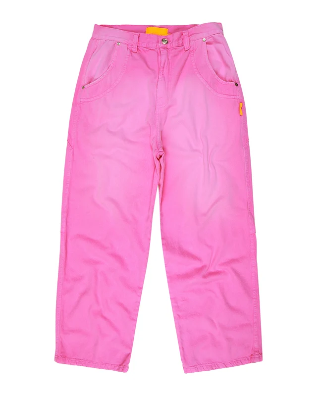 CALÇA CURVAS JEANS - TINTURARIA ROSA P