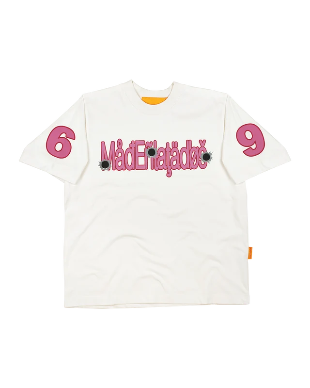 CAMISETA ALVEJADA (OFF-WHITE) GG