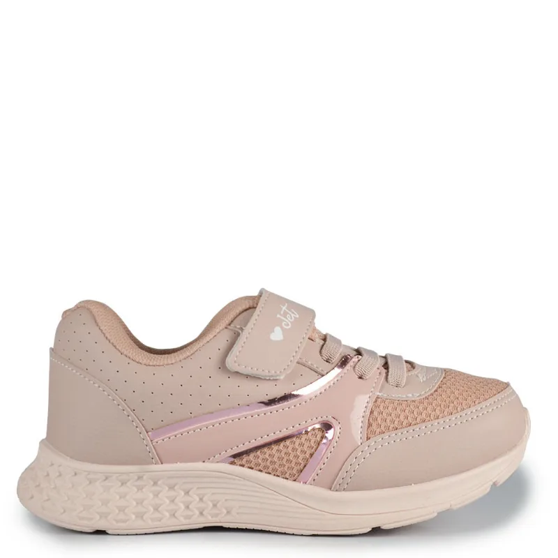 Tênis Esportivo Infantil Jet Kids Feminino 62.121 07 ROSE 28
