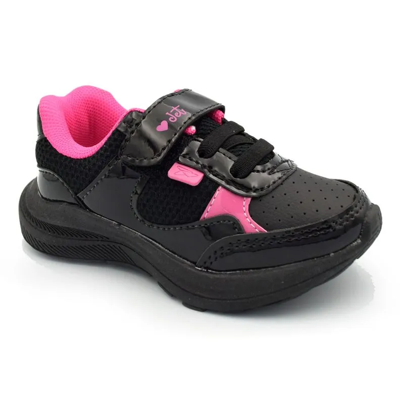 Tênis de Menina Jet Kids do 20 ao 24 Preto 20.062 20