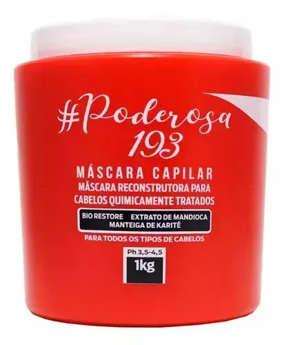 Máscara hidratante Poderosa