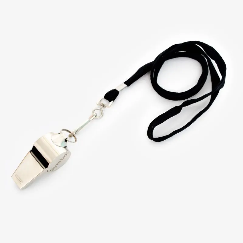 Apito uhlsport Com Cordão Prata e Preto - Prata - Único