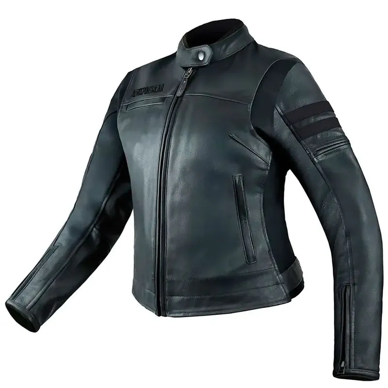 Jaqueta Feminina ASW Couro Ignite Preto G