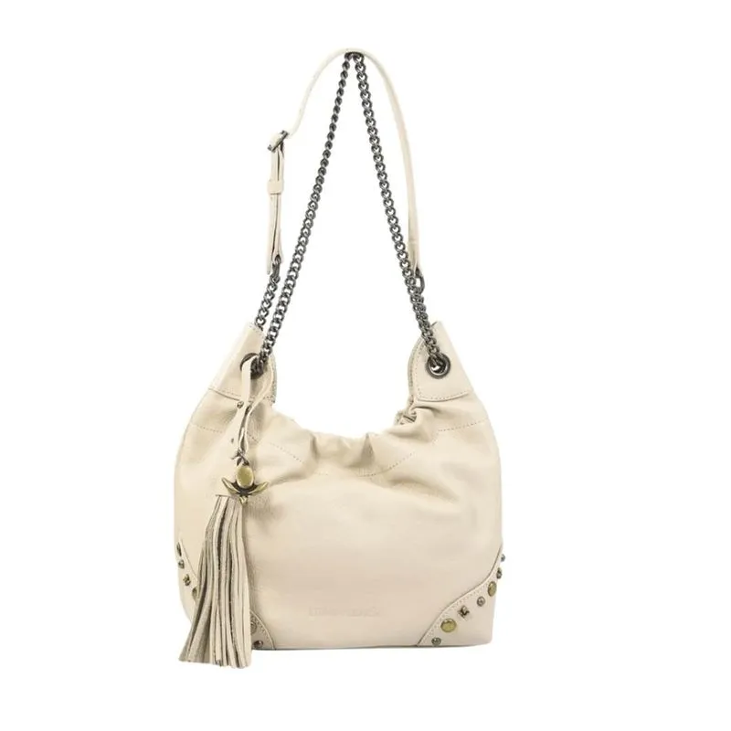 Bolsa Feminina Cravo E Canela 4107 Mini Hobo Alice Tiracolo UN / BRANCO OFF