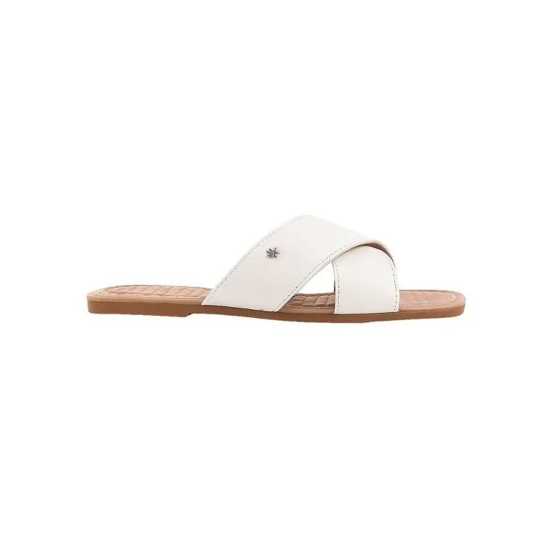 Sandália Feminina Cravo E Canela 1818cc Couro 33 / OFF WHITE