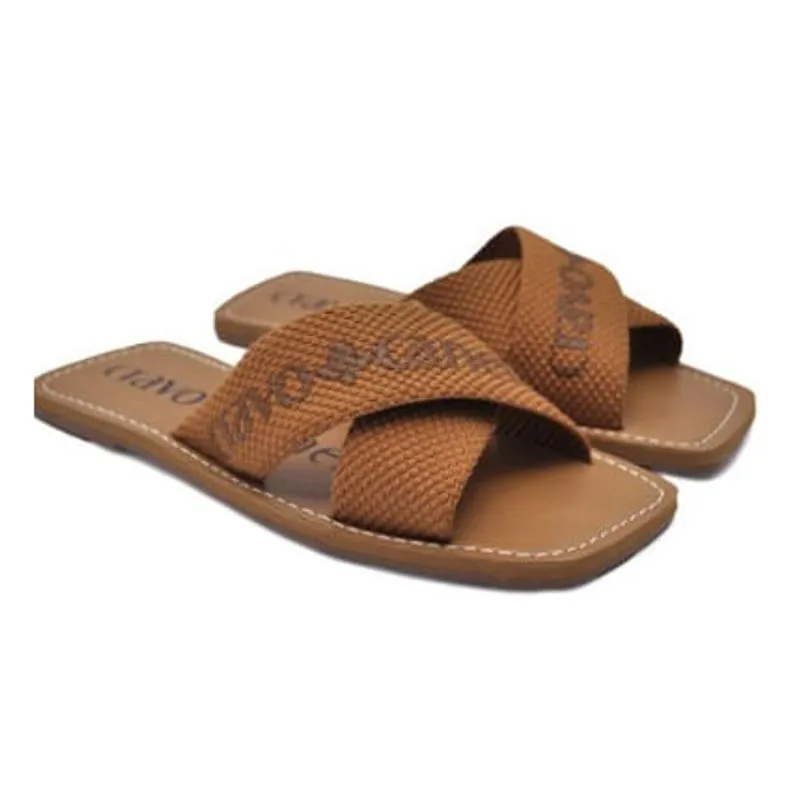 Rasteira Cravo & Canela Feminina Marrom Mocha Mousse 36