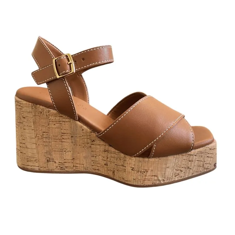 Sandalia Feminina Anabela Cravo E Canela 3207.1959cc_2 Cour 37 / Terracota