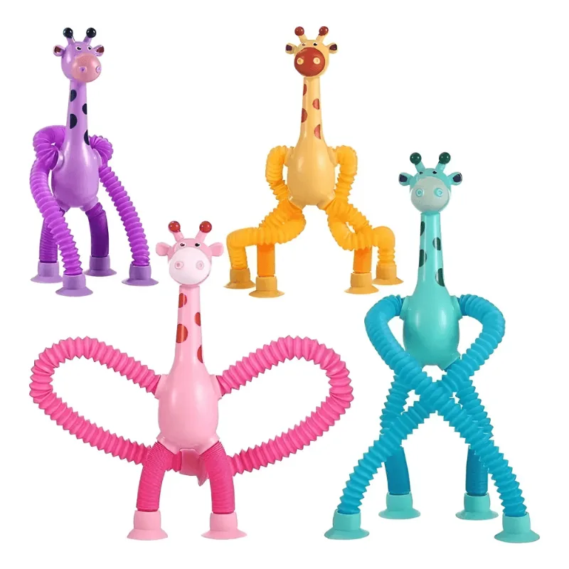 Girafa Sensorial com Luz - Mega Toys