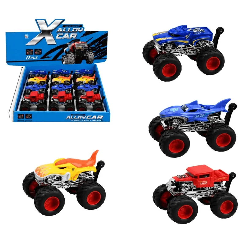 Carrinho Monster Fricção - Mega Toys