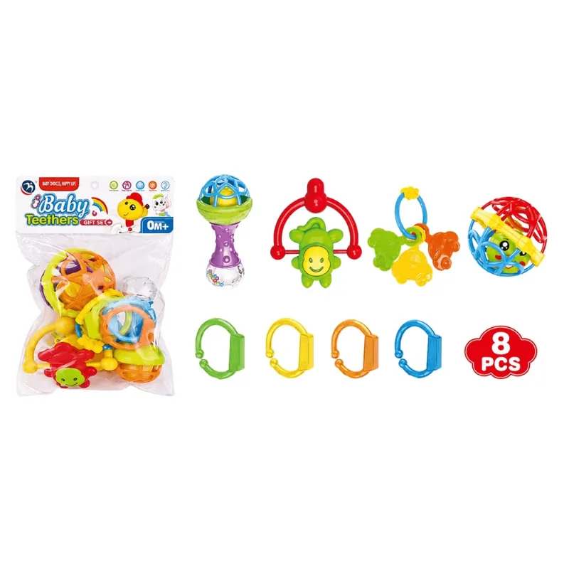 Chocalhos Baby Teethers - Mega Toys