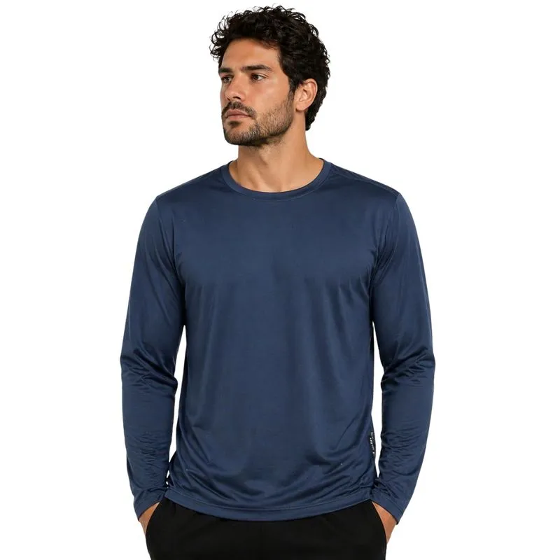 Camiseta Masculina Térmica Mormaii 583090 Suplex Peluciada P / MARINHO