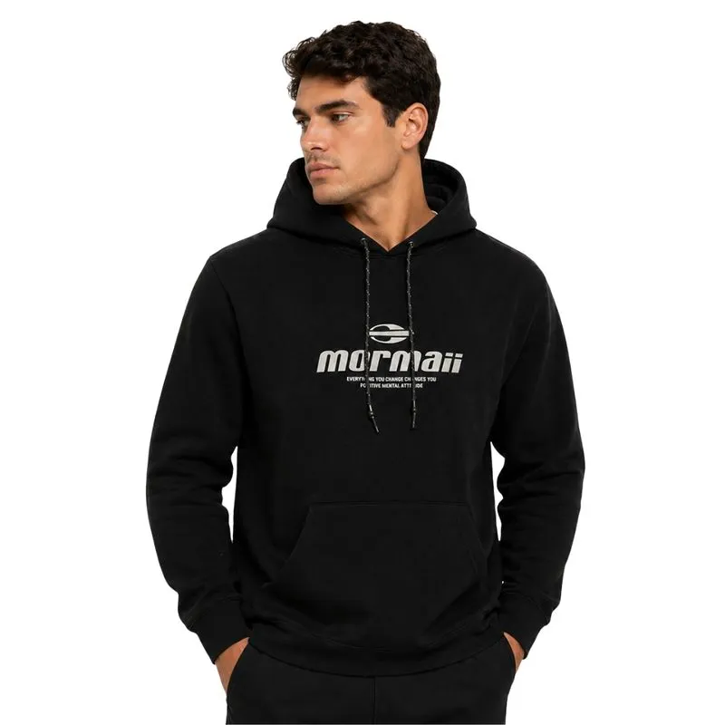 Blusão Masculino Mormaii 561071 Moletom 3 Cabos P / Preto