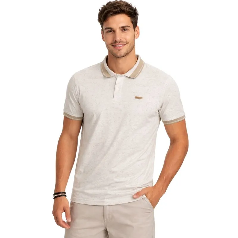 Camisa Polo Mormaii 541795 Malha Polilinho P / BRANCO OFF