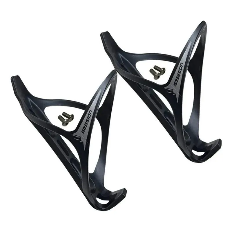 2x Suporte Caramanhola Garrafa Session Nylon Bike Bicicleta