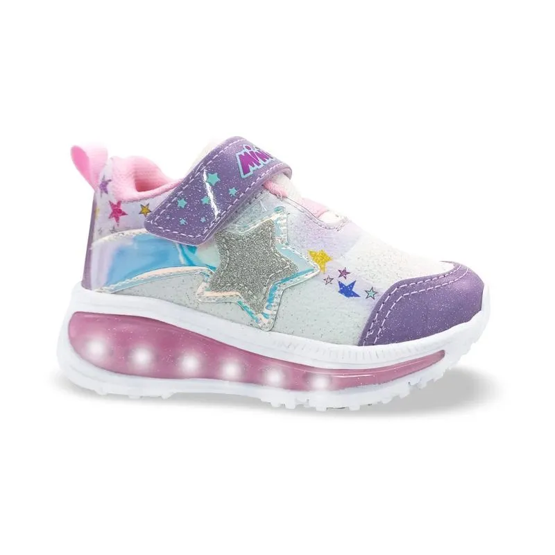 Tênis Mini Pé Casual Infantil Menina Branco 32